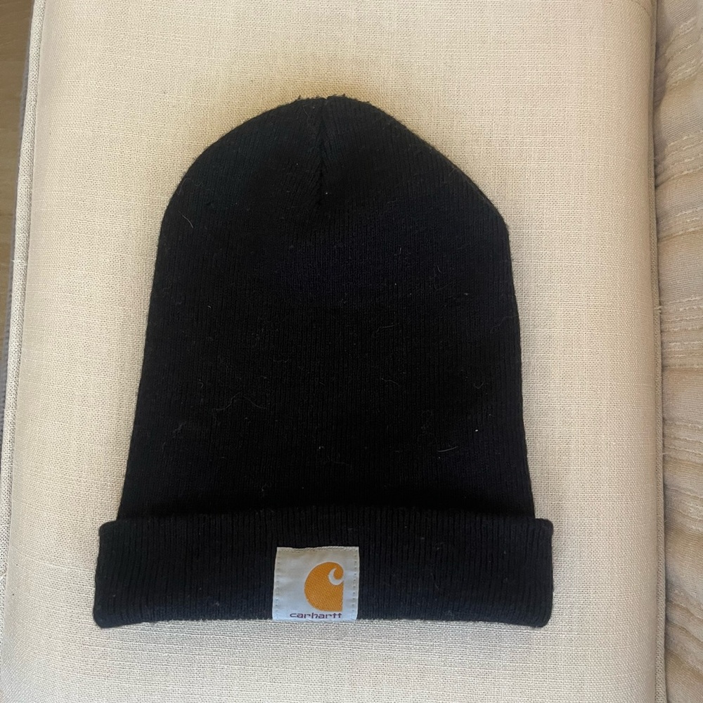 Carhartt Black Knit Beanie